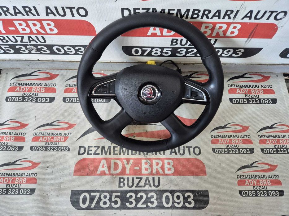 Volan cu airbag Skoda Superb 2 an 2014