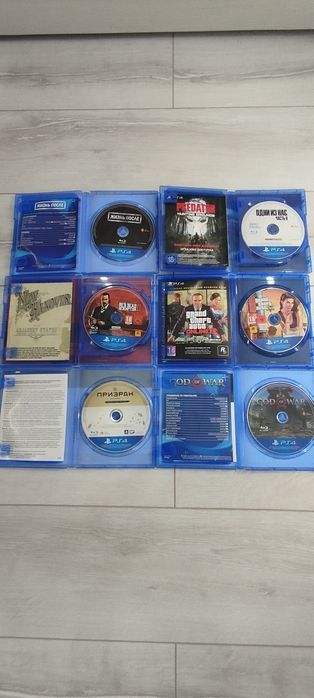 Диски для Sony PlayStation 4