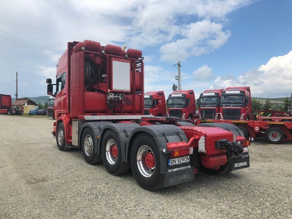 Scania 8X4 convertizor 250 tone