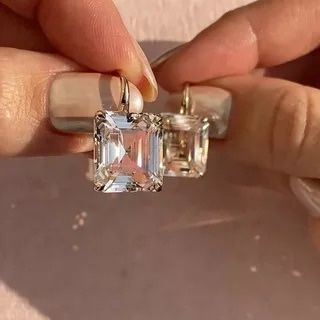 Серебряные серьги