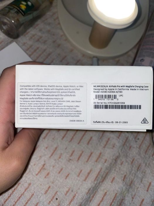 Оригинал airpods pro новые