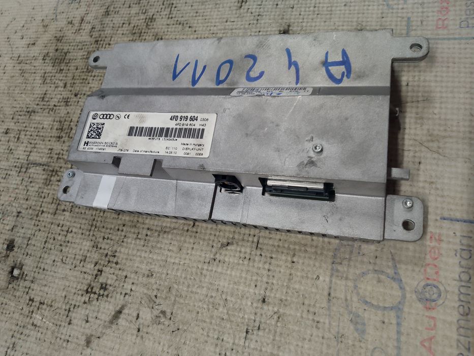 display navigatie audi a4 b8 2011