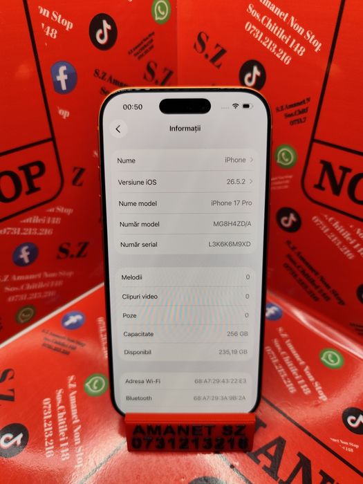 iPhone 17 Pro Amanet SZ Non Stop