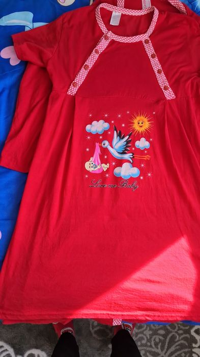 Cămașă și halat de alăptat