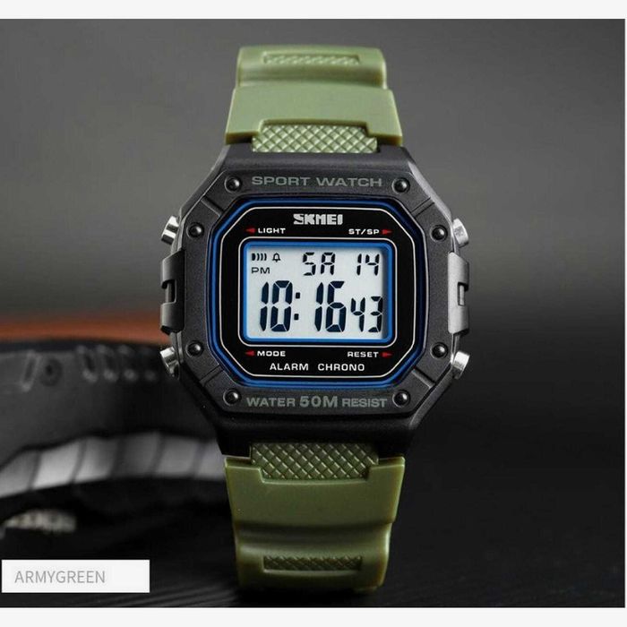 Cпортивные, тактические, водонепроницаемые часы. Casio