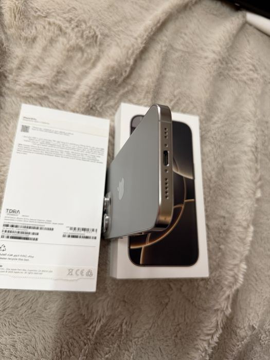 iPhone 16 Pro natural titanium 128Gb fara probleme,defecte