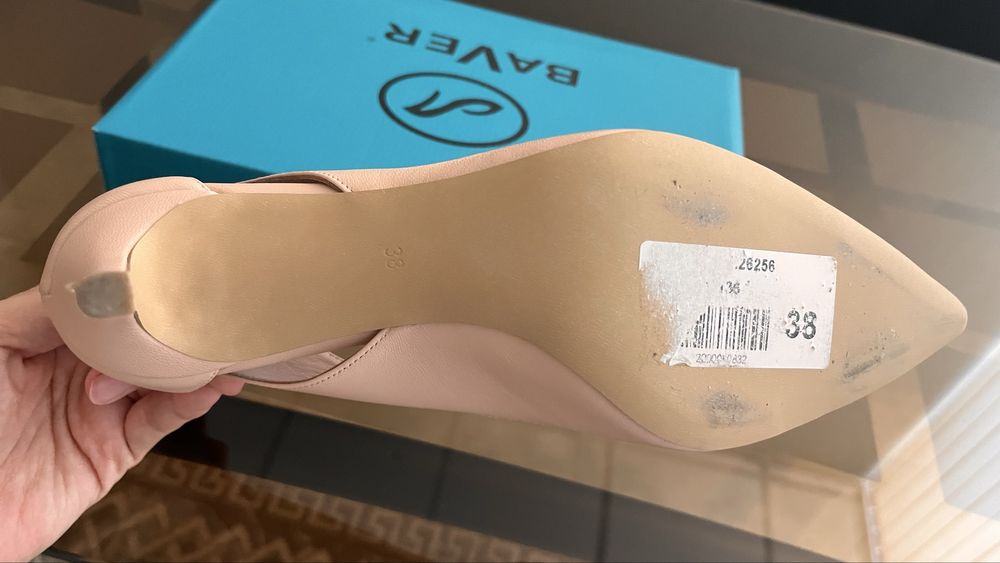 Туфли лодочки матовые