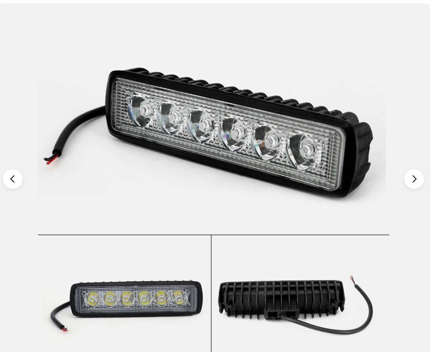 Mини LED  бар  – 18 W 2 бр. в комплект