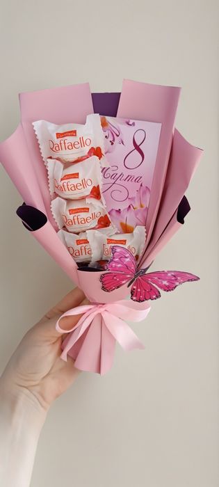 Букет из Рафаэлло мини