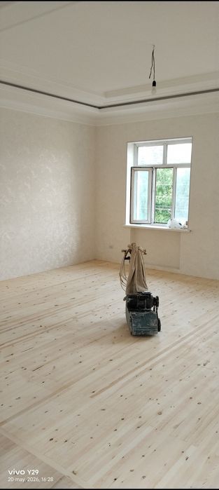 шлифовка пол паркет