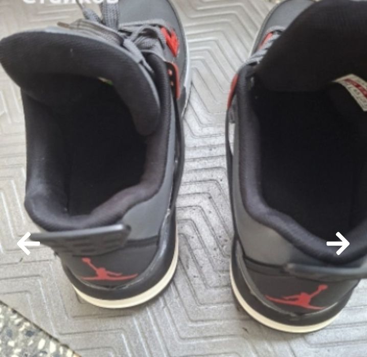 маратонки   Air Jordan 4 Retro "Toro Bravo" нови