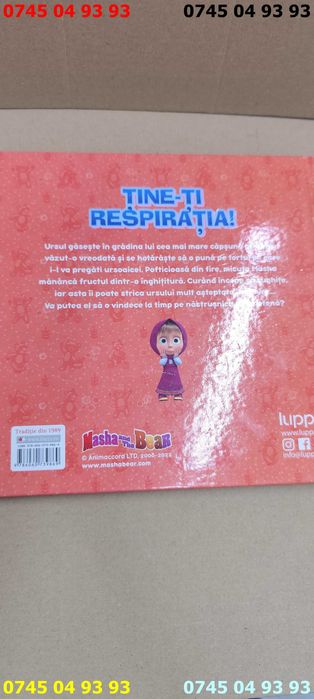 carte carti masha si ursul tine-ti respiratia cartonata
