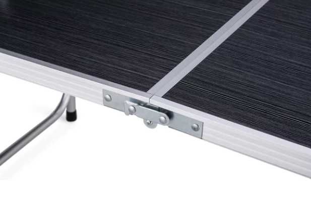 Сгъваема къмпинг маса с 4 стола 60 х 120 см