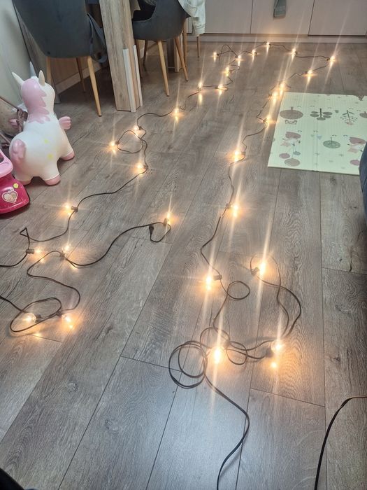 Декоративни Лед лампипки 19м/30бр крушки