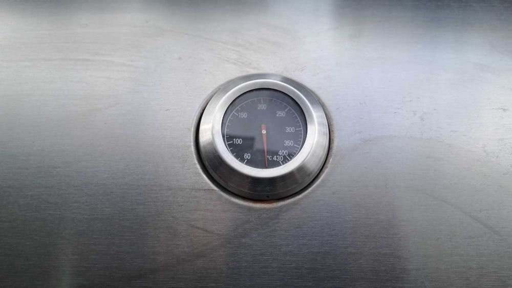 Gratar gaz LANDMANN Grill Chef - 3 arzatoare- Grill + placa din FONTA