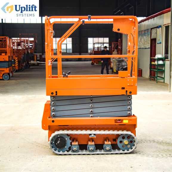 Лифт, Мини-гусеничная самоходная ножничная подъёмная рабочая платформа