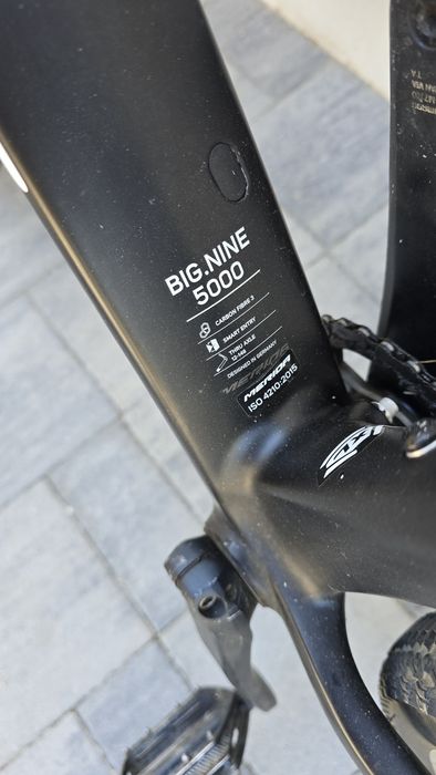 Bicicleta Merida BigNine 5000 carbon XL