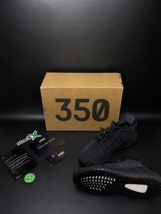 Adidas Yeezy Boost 350 V2 Black – Premium | Full Box