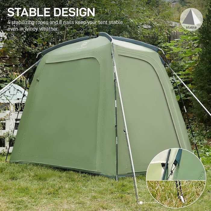 Cort pentru depozitare biciclete EVER ADVANCED, 200x120x165 cm