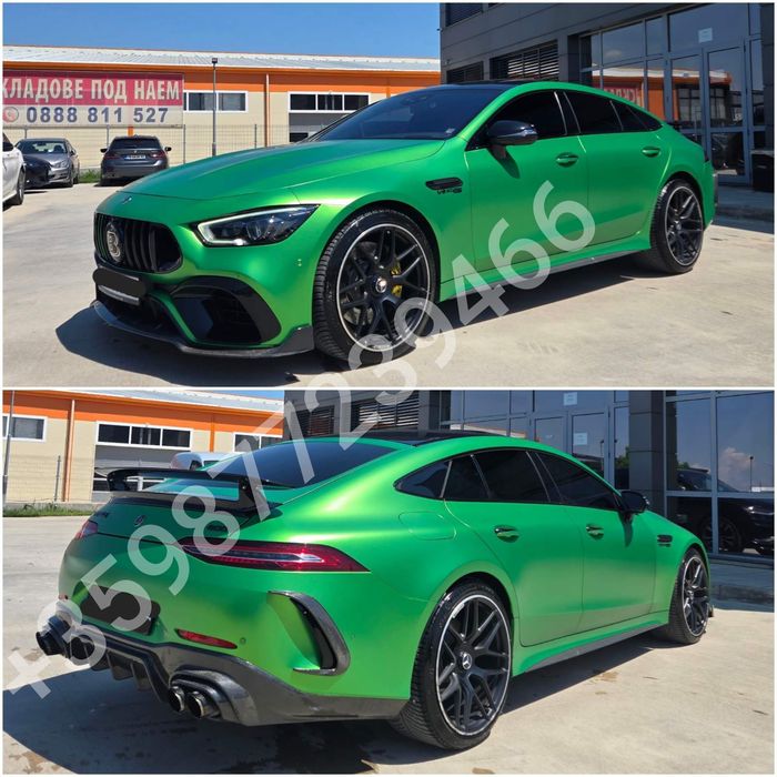 Спойлер багажник Brabus Mercedes GT 63 AMG 43 AMG  53 AMG  X290