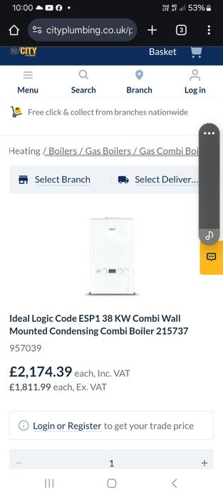 Centrala pe gax 38 de kw