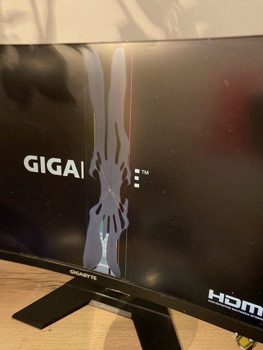 Gigabyte G27FC 27 на зачпасти/ремонт
