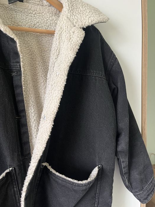 Дебело дънково яке