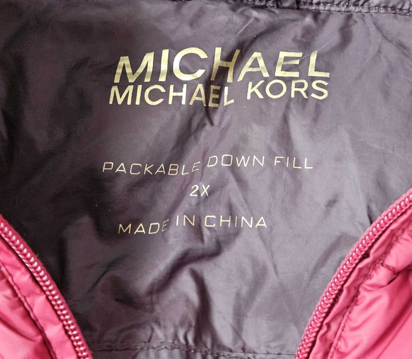 Дамско яке Michael Kors Packable Down Fill - 2XL