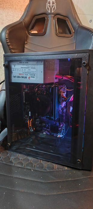 Системный блок: WIN 11/8GB ram/SSD 120GB/H110/G4400/клавиатура,мышка