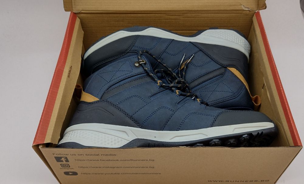 Мъжки зимни боти Runners. Чисто нови в оригинална кутия. 45 номер