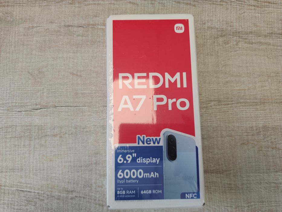 НОВ! Xiaomi Redmi A7 Pro 64GB 4GB RAM 2г. Гаранция!