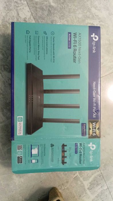 Рутер TP-Link AX1500 Next-Gen Wi-Fi 6 Archer AX18  чисто нов