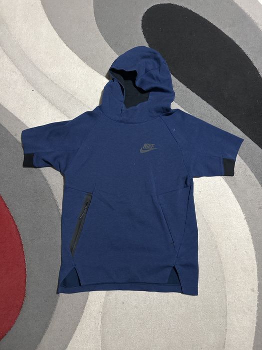 Мъжка блуза с къс ръкав Nike tech