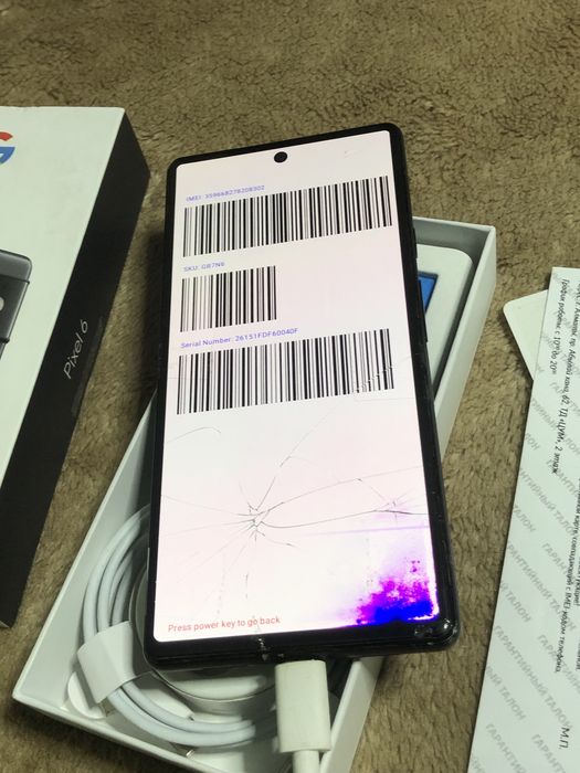 Google pixel 6 128/8