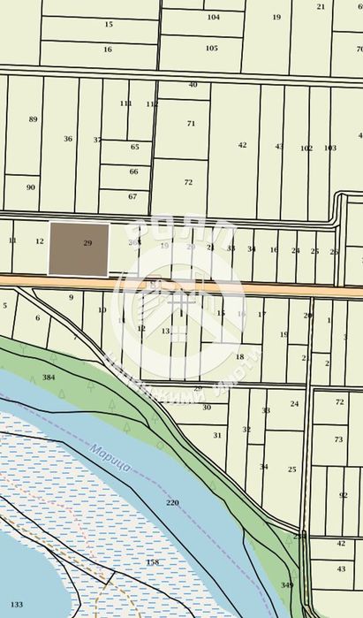 Продава се Парцел в с. Костиево, Област Пловдив - 10000 кв.м за 55 €/кв.м - Снимка #1