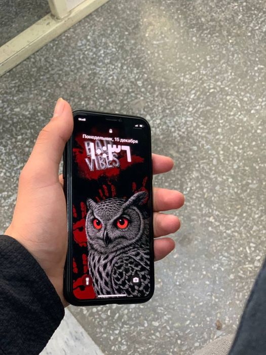 Iphone xs  256 qora idieal