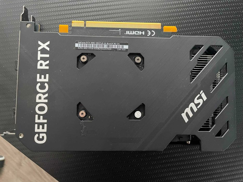 RTX 4060 MSI Ventus 2X Black OC 8GB