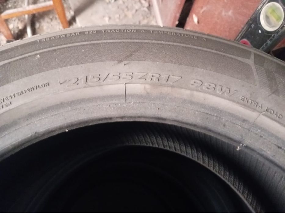 Шины для машины летние б/у