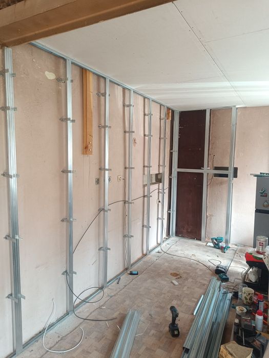 Гипсокартон на конструкция,изолация и довършителни ремонти