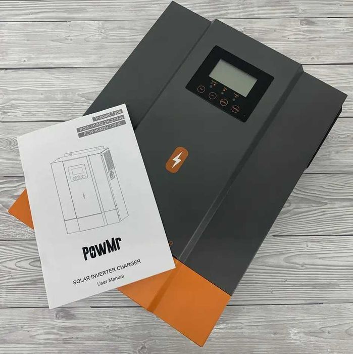 Invertor hybrid 3.2 KW PowMr 24V 40A MPPT, monofazic, OFF-GRID, UPS