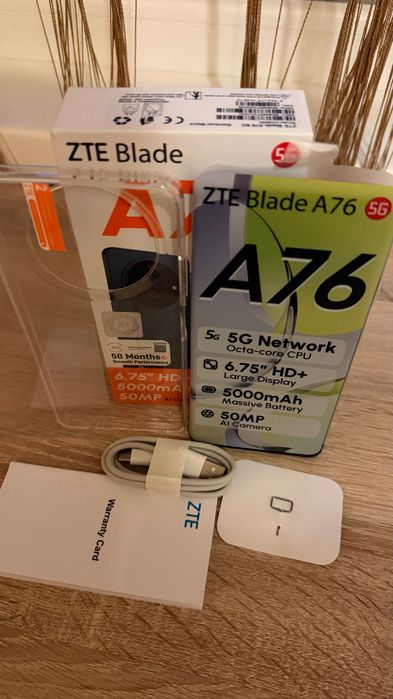 ZTE Blade A76 5G чисто нов