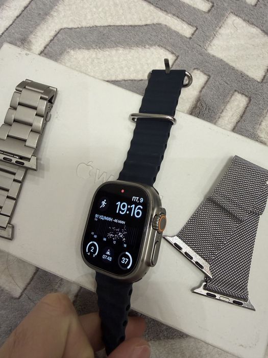 Apple Watch Ultra 2 (ideal) yengide 100%