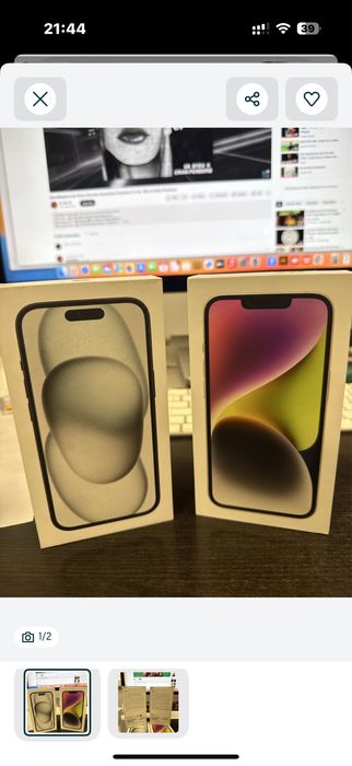 Iphone 14 starlight 128 sigilat garantie neverlocked