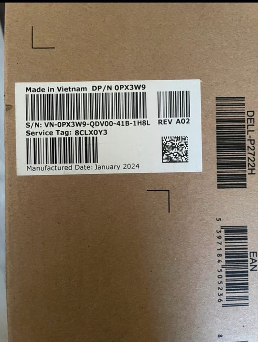 Sigilat Monitor Dell P2722HE 27" Full HD