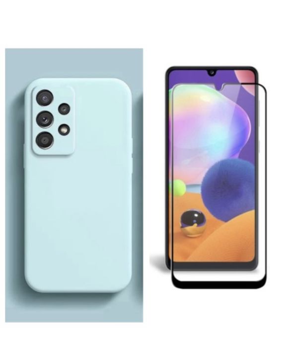 Husa Perfect Case si Folie Sticla 7D Samsung A33/A53/A54/A55/A56