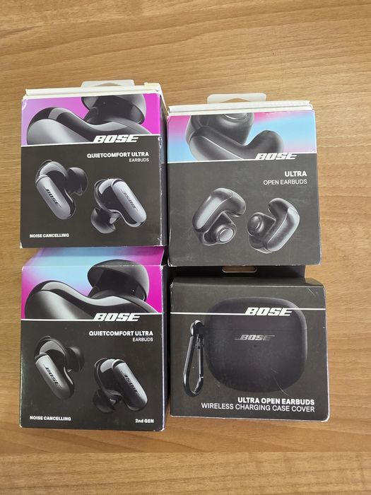 Наушники Bose Ultra Earbuds Gen 2, Gen 1, Ultra Open, + charging case
