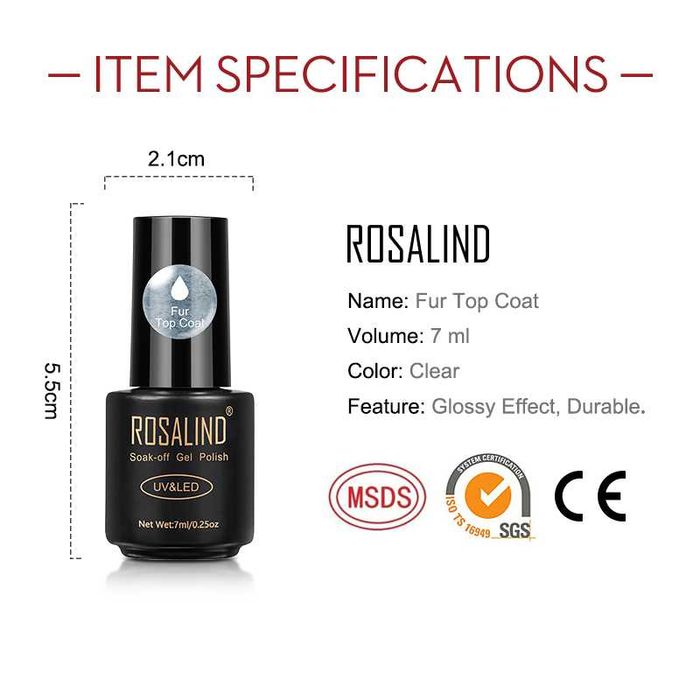 ROSALIND Fur Matt Top / ефект кадифе топ мат и топ