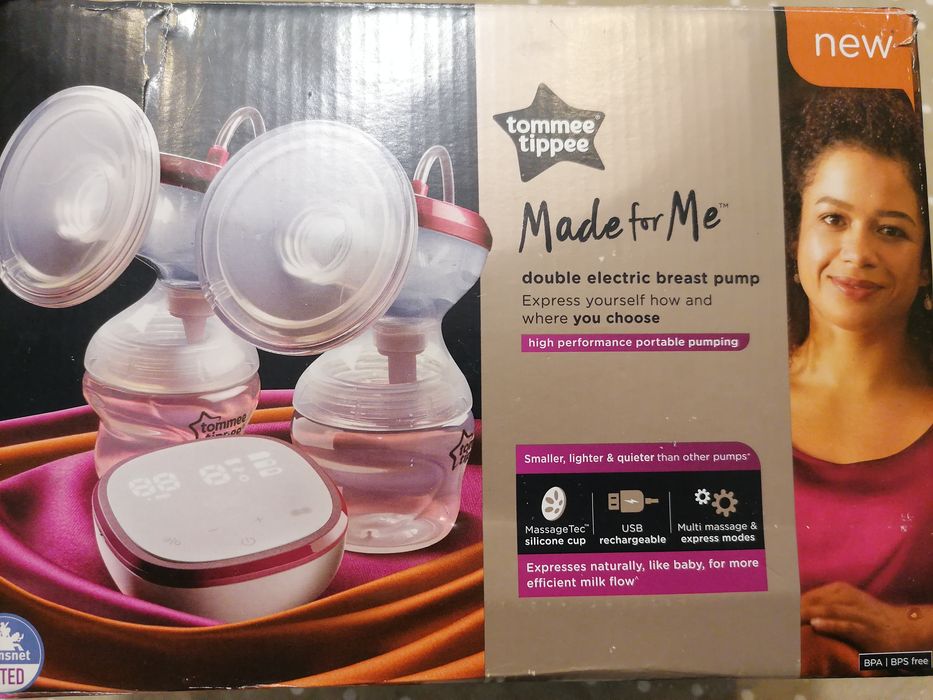 Pompa alăptare electrica Tommee Tippee Made for me, dubla, încărcare u