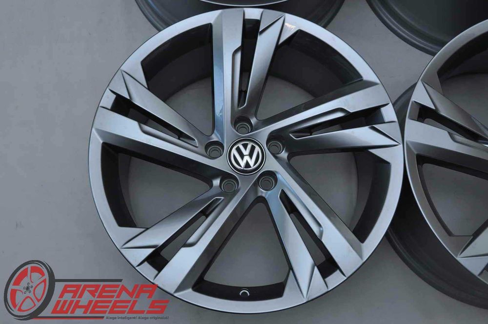 Jante Noi 19 inch Originale VW Tiguan 2 5NA ET38 R19 Gri Antracit