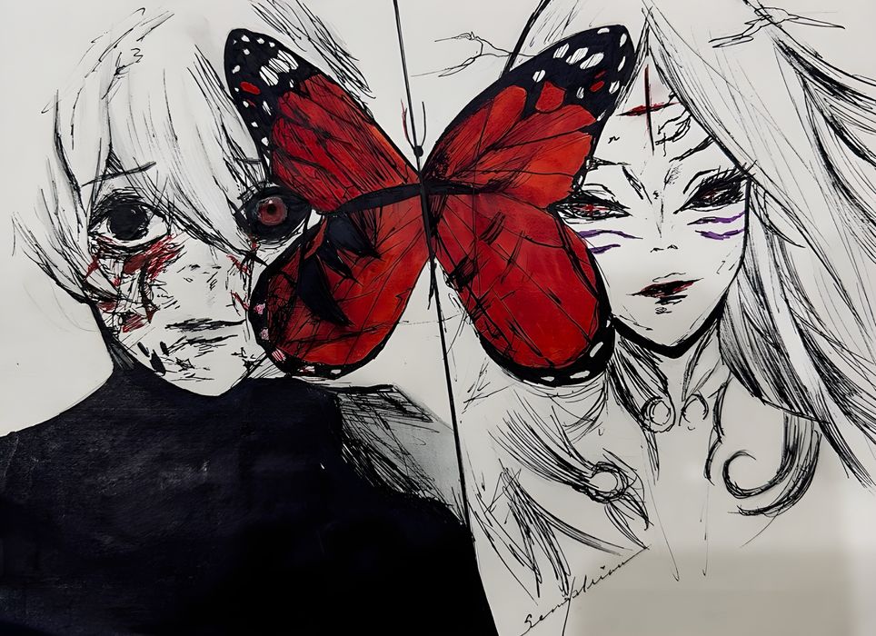 Аниме рисунки на заказ